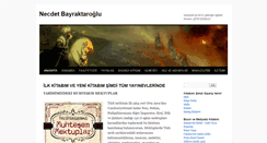 Desktop Screenshot of necdetbayraktaroglu.com